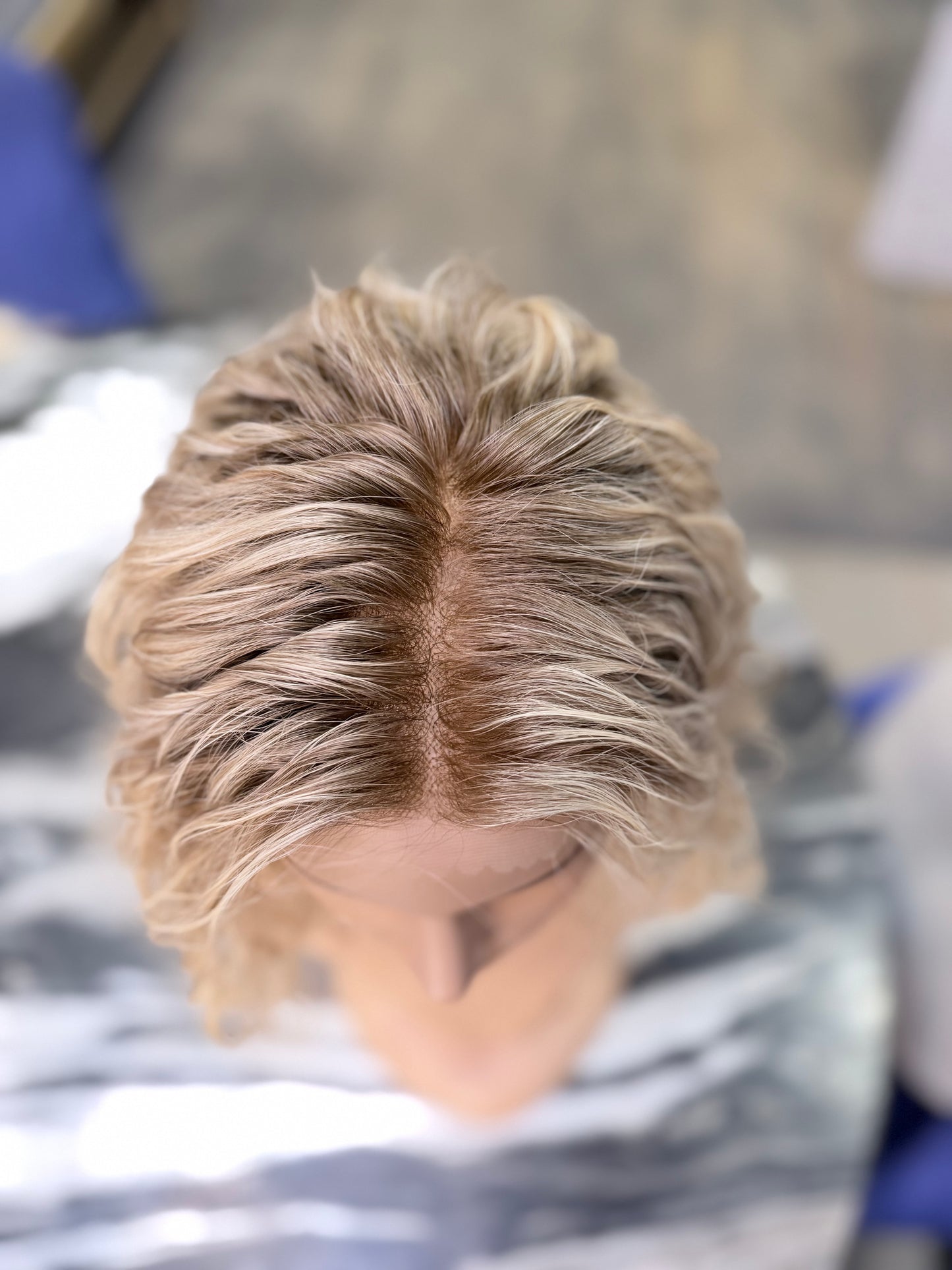 8.5x9 Blonde Lace Topper
