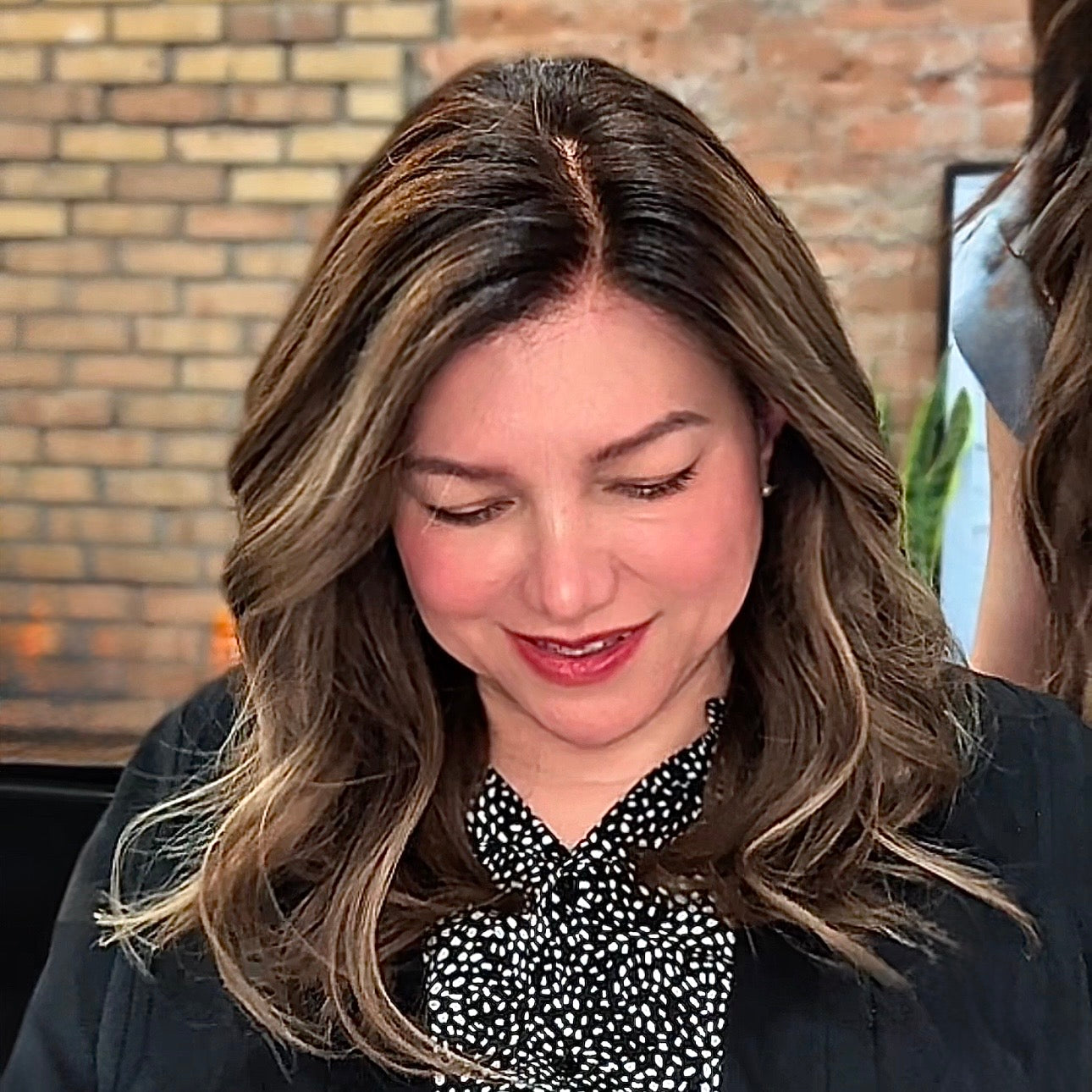 Jia - HD Lace top Brunette ombre wig