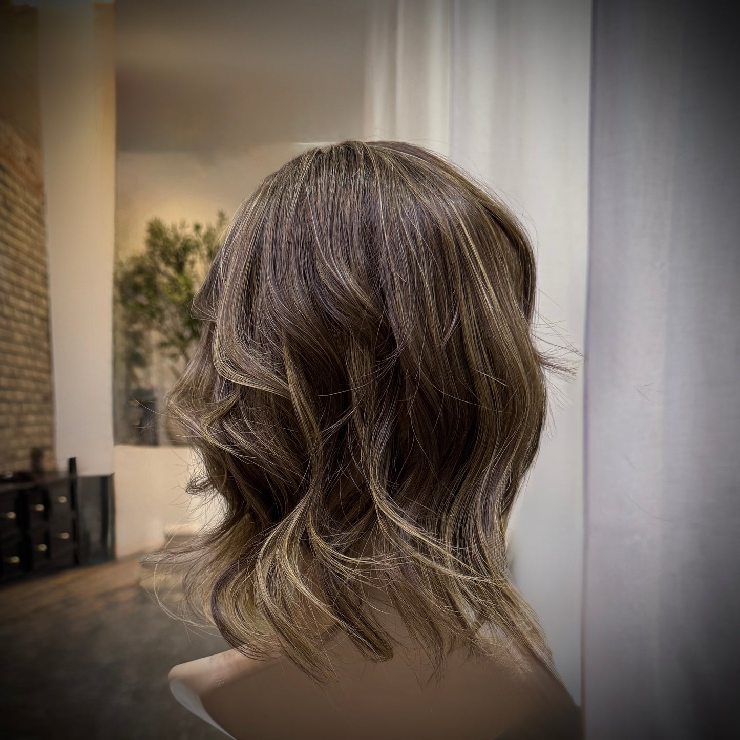 8×8 Lace Topper – Soft Highlighted Brunette