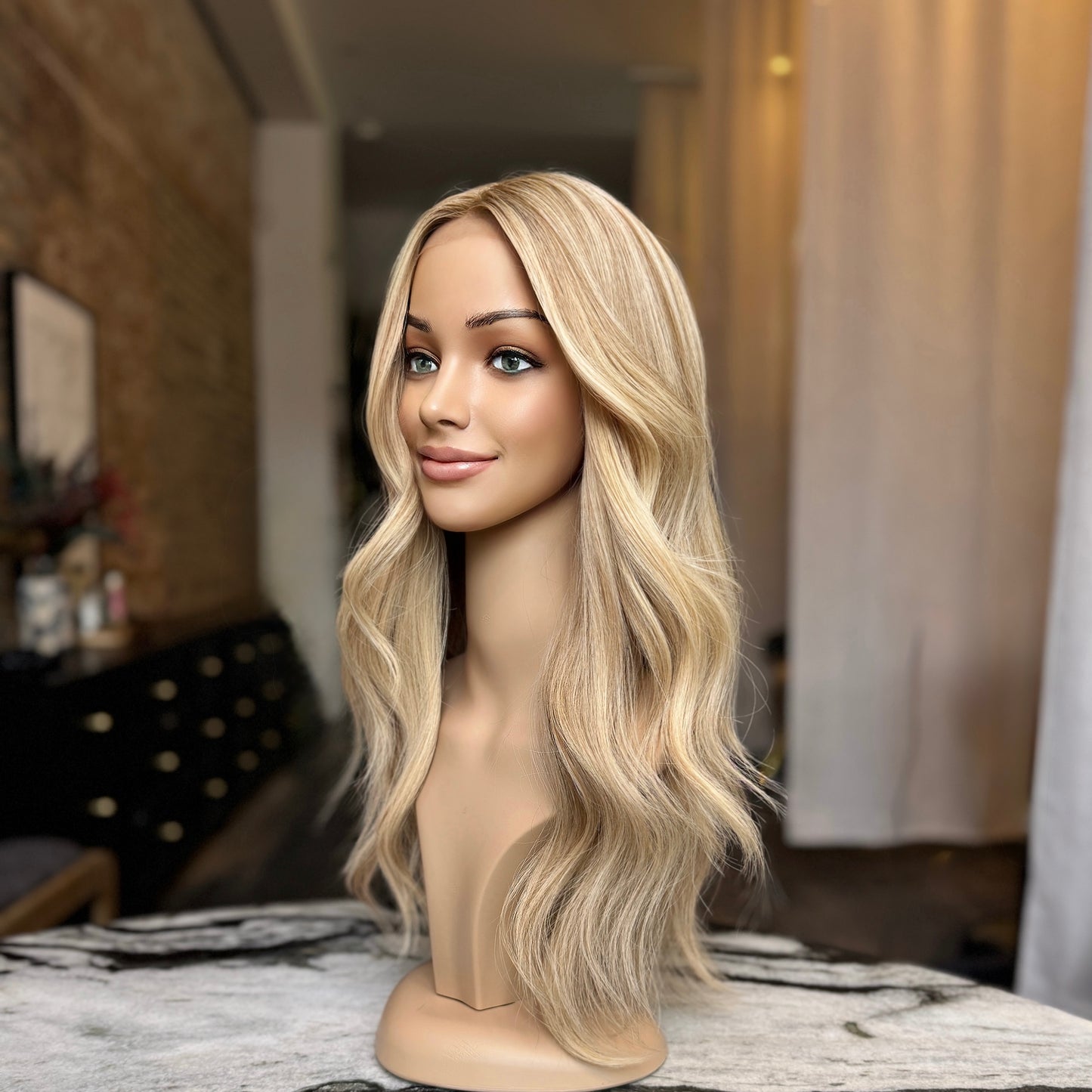 Blonde Angel Silk top Wig