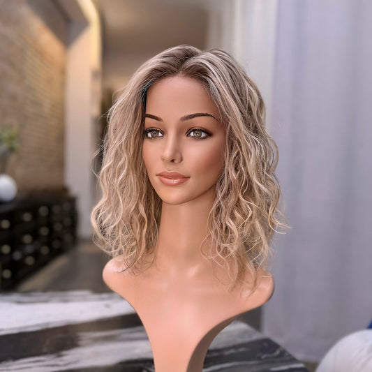 8.5x9  Blonde Lace Topper