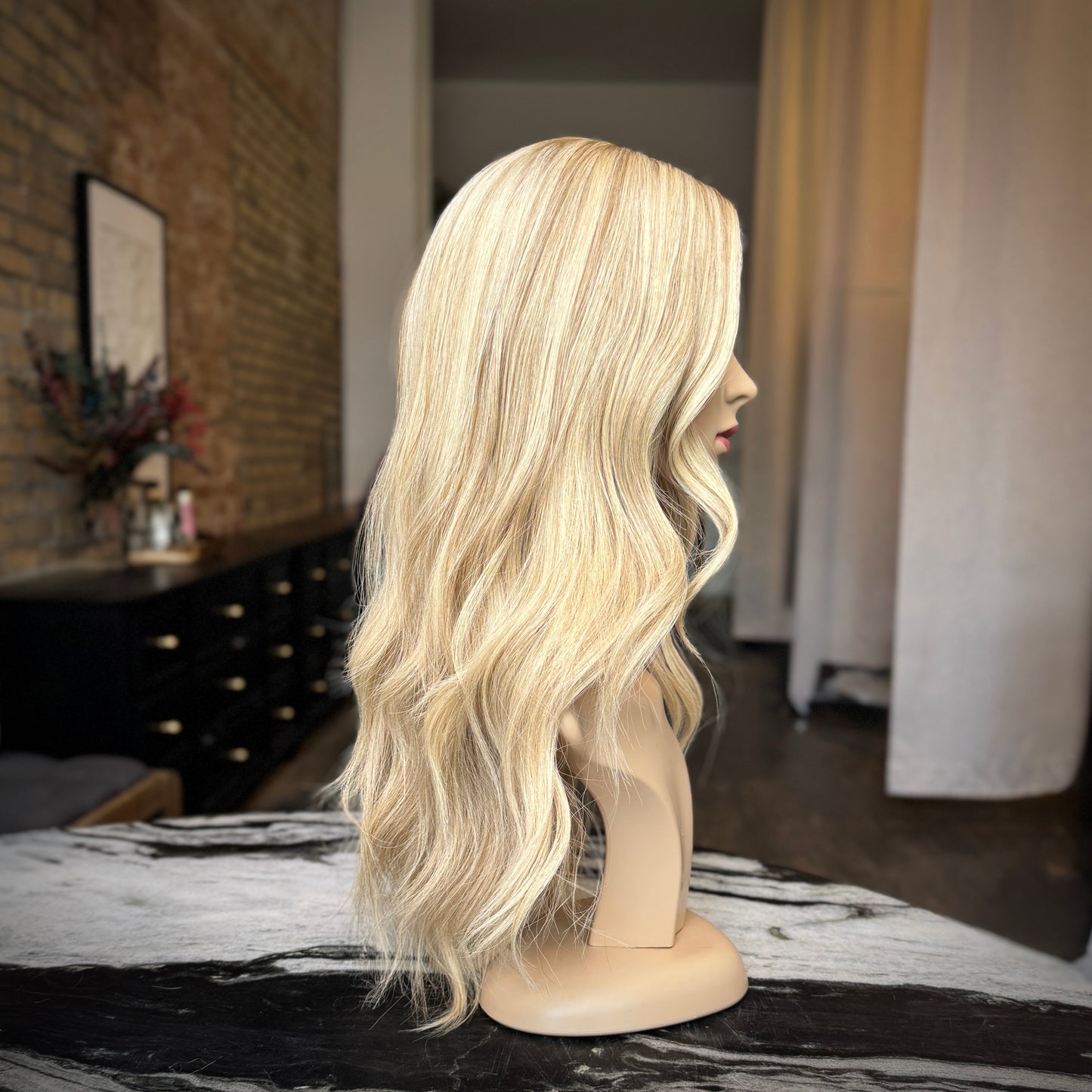 Blonde Angel Silk top Wig