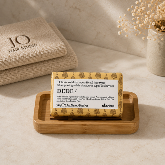 Davines DEDE Solid Shampoo Bar for Human Hair Wigs & Hair Toppers